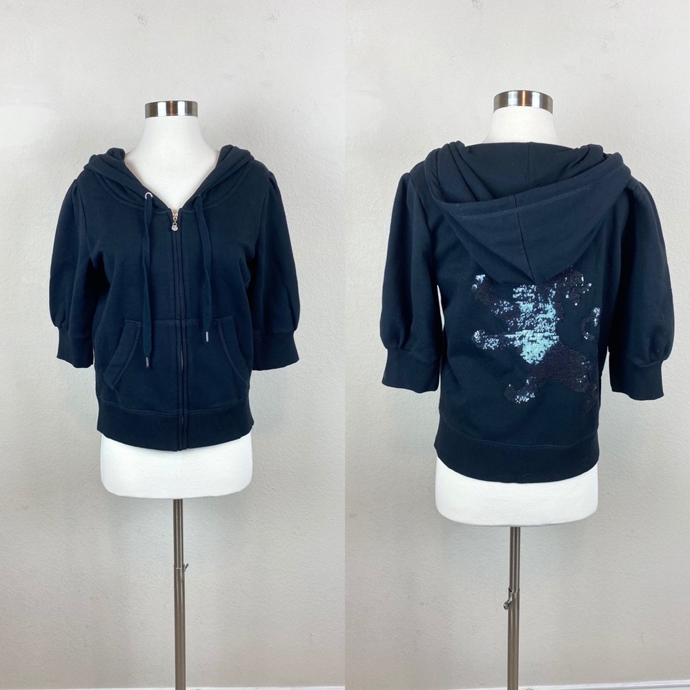 Express Jacket NWT Sequin Zip